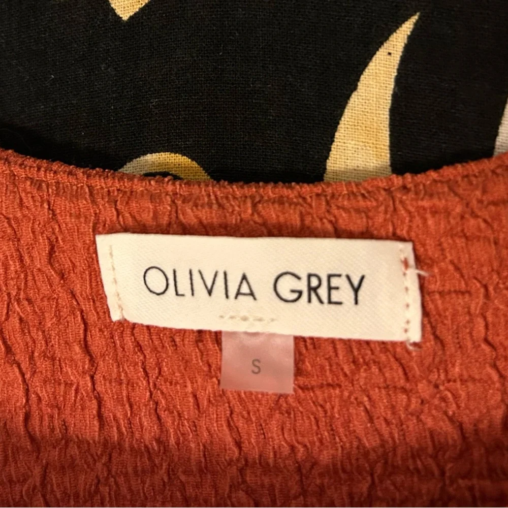 🪸 Olivia Grey Textured Shoulder Coral Tie Knit Bodycon Dress NWT - Picture 5 of 10